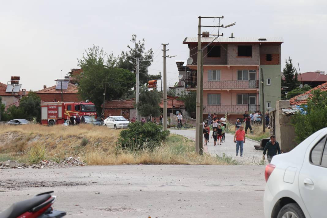 Pamukkale orman yangını! Hem havadan hem de karadan müdahale ediliyor 1